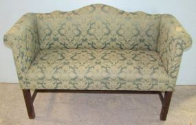 Upholstered Loveseat Bench