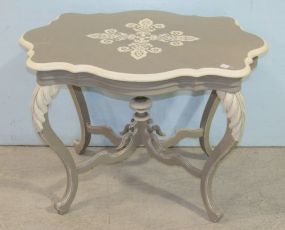 Chalk Painted Turtle Top Table