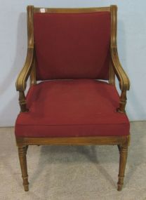 Upholstered Back and Seat Chair