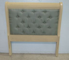 Upholstered Tufted Back Twin Headboard