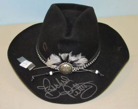 Richard Petty Autographed Signature Series Custom Made Hat by Charlie 1 Horse