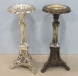 Pair of Tall Altar Style Reproduction Candlesticks