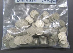 155 Buffalo Nickels