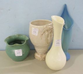 Van Briggle Vase, Red Wing Vase, Beswick Vase and an Unmarked Art Pottery Vase