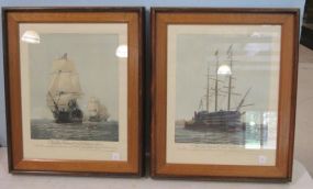 Pair of Framed Lithographs of 