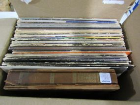Box Lot of Vintage Albums 1980