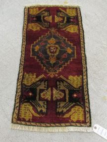 Hand Knotted Small Rug