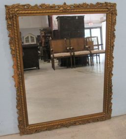 Floral Gilt Framed Mirror