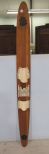 White Bear Wooden Slalom Ski