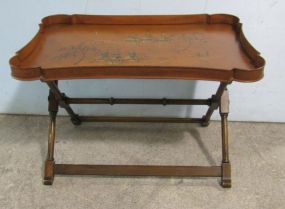 Chinoiserie Toile Tray Top Table