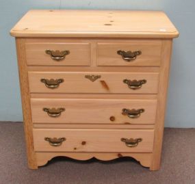 Lexington Natural Pine Five Drawer Night Stand