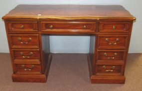 Seven Drawer Knee Hole Desk