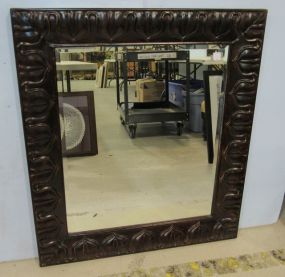 Metal Framed Beveled Glass Wall Mirror