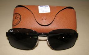 Pair of Rayban Sunglasses in Case