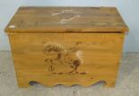 Small Pine Western Themed Trunk