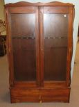 Gun Cabinet with Lower Drawer