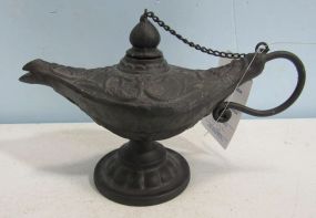 Metal Aladdin's Lamp
