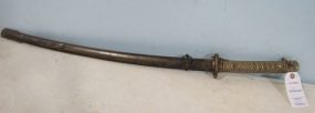 Japanese WWII Shin-Gunto Sword with Tokyo Marks with Scabbard