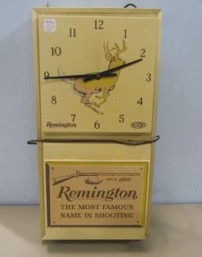DuPont Plastic Electric Remington Clock
