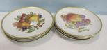 Mitterteich Eight Bavaria Germany Fruit Plates