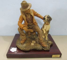 Nico Figurine Man and Dog