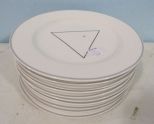 Epoch Collection Pop China Set of Ten Plates by Noritake Dinnerware