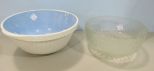 Glass Bowl and a Esimix Bowl by T G Green and Co