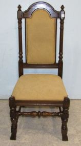 Upholstered Back and Seat Side Chair