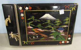 Handpainted Lacquer Music Box Scrapbook