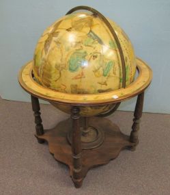 Hand Painted Globe