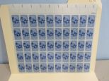 Scott # 1155 One Sheet of Fifty Employ the Handicapped 4 cent Stamps
