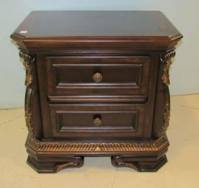 Ashley Furniture Two Drawer Side Table