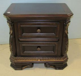 Ashley Furniture Two Drawer Side Table