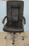 Black Adjustable Height Desk Chair