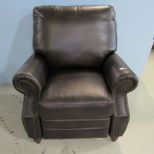 Faux Leather Recliner