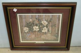 Alice Thurmond Signed and Numbered Matted and Framed Print, 