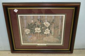 Alice Thurmond Signed and Numbered Matted and Framed Print, 