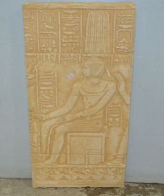 Egyptian Plaster Plaque