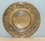S Kirk & Son Sterling Repousse Plate