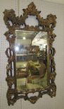 Rustic Gold Ornate Mirror