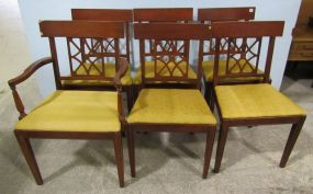 Six Mahogany Dining Chairs