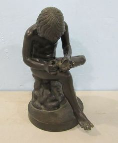 Bronzed Finish Figure
