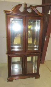 Two Piece Showcase Cabinet