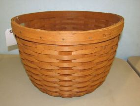 Longeberger Round Basket