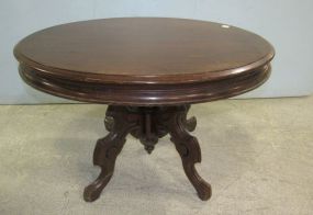 Victorian Oval Coffee Table