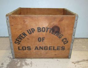Vintage Seven Up Bottling Crate