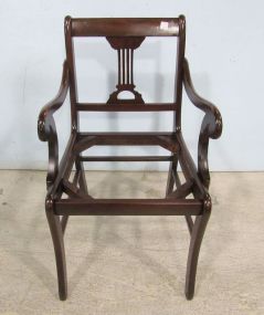 Mahogany Duncan Phyfe Arm Chair