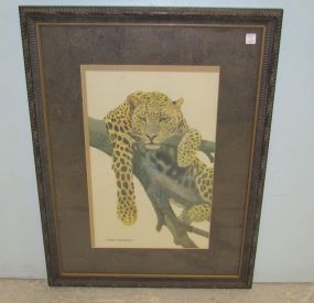 Eric Tenney Print of Leopard