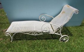 Vintage Wrought Iron Lougher
