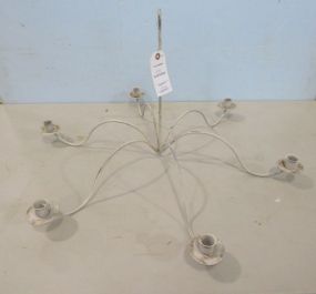 Wrought Iron Candle Light Fixture